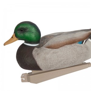 Duck plastic Momeala Mallard Femeie Duck Drake Plutitoare Keel mortal Lure de vanatoare
